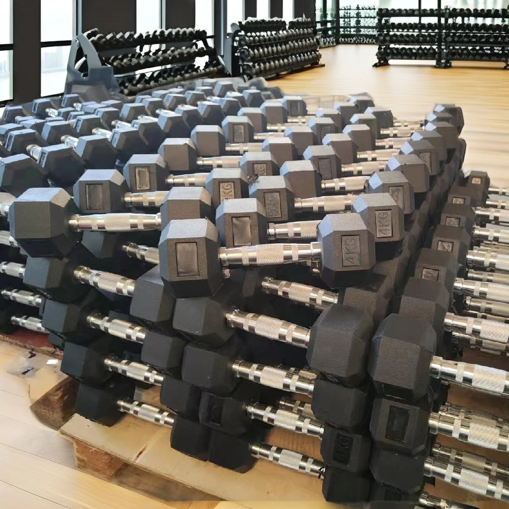 Mancuernas hexagonales de hier - Hex Dumbbell Set reseña y precio