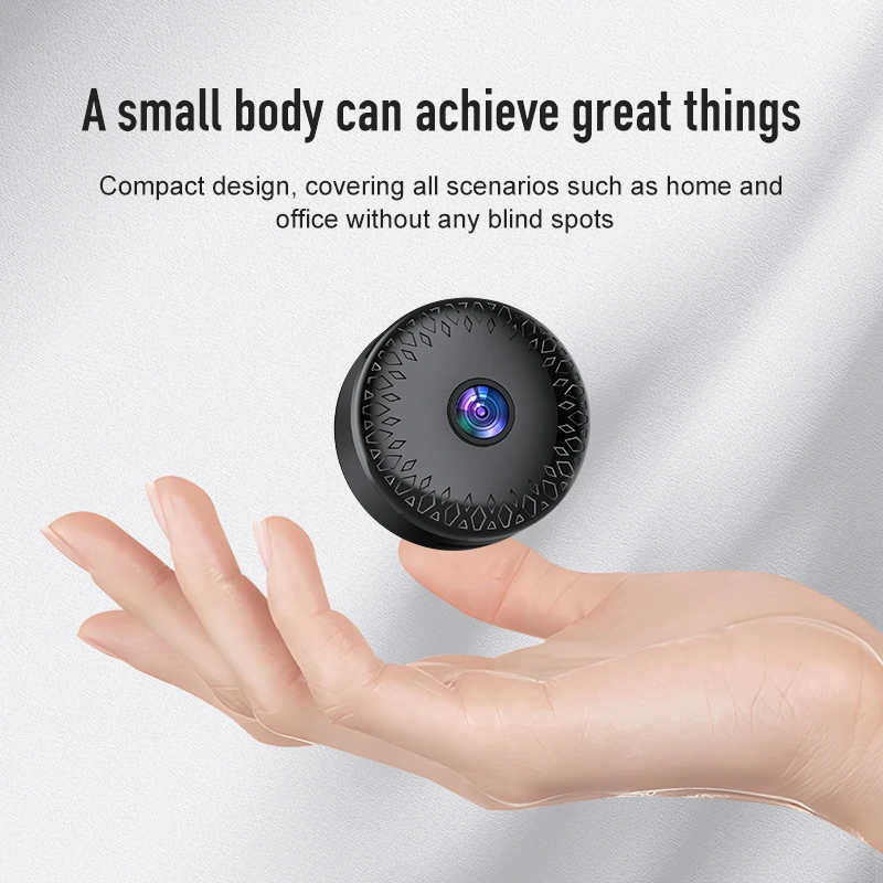 

Мини-камера 2025 HD 4K Wi-Fi, беспроводной мониторинг, удаленный монитор, защита безопасности, видеокамеры, видеонаблюдение, умный дом, новинка