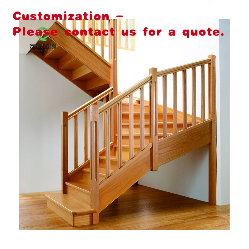 

на заказ.Современный дизайн, прочная лестница из цельного дерева для внутреннего использования в квартире, лофт-отеля