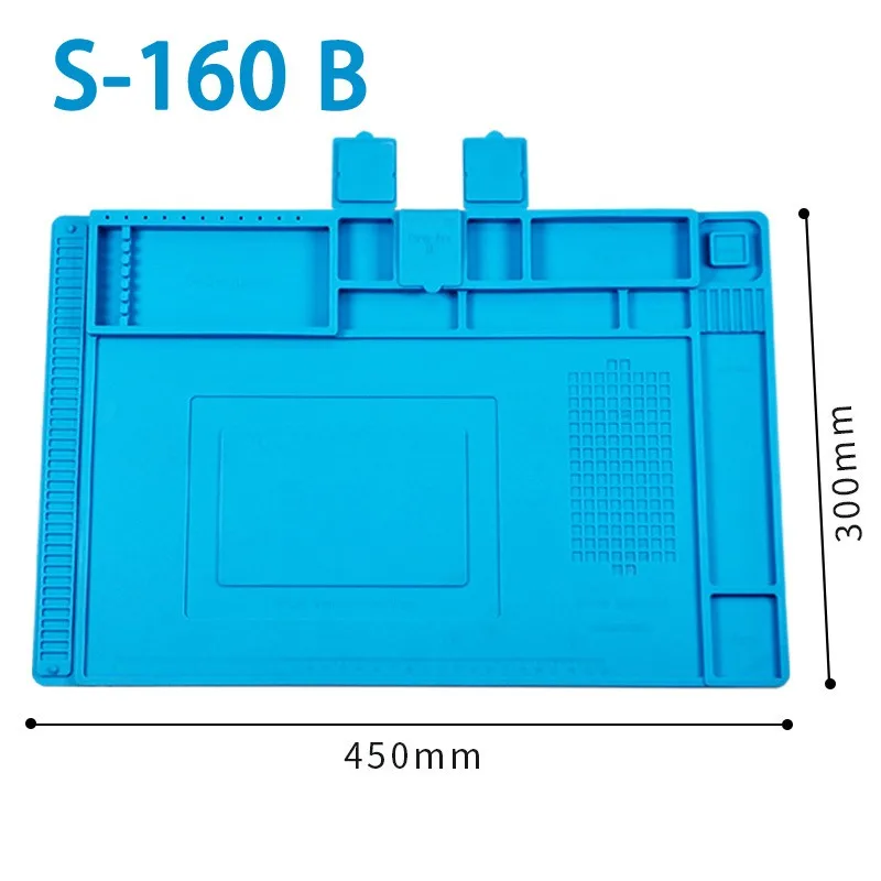 Heat Insulation Heat Insulation Pad 500 C Anti-Static Environmentally Friendly Organosilicone Heat Insulation Pad