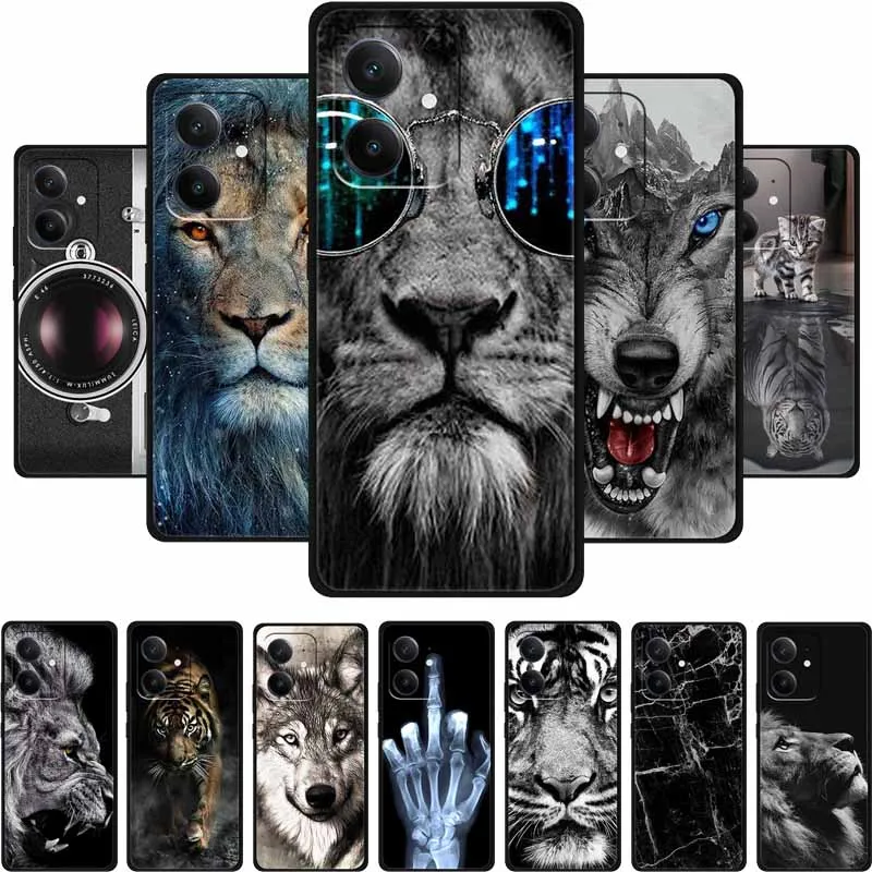 الغطاء الخلفي ل Realme Neo7 SE Neo7x Neo7 حافظة Neo 7x7SE أسود سيليكون لينة حافظة هاتف من البولي يوريثان ل Realme C65 4G غطاء كوكه فوندا