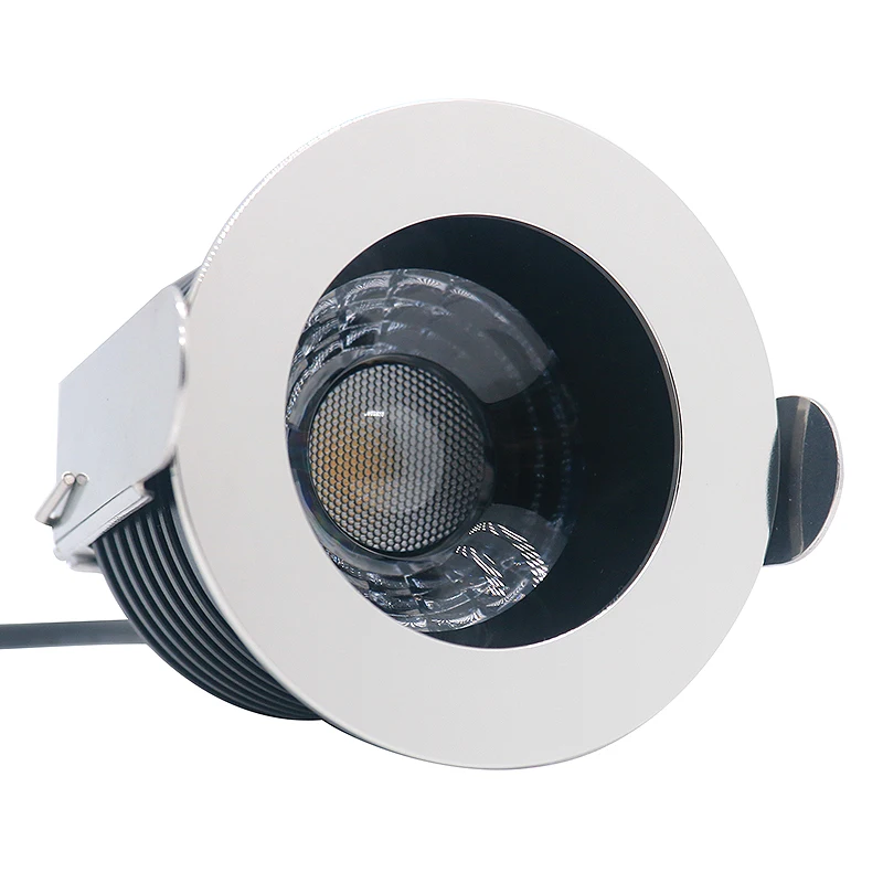 12V 24V Remote Control LED Recessed Ceiling Light, 55mm Cut-out, Spring-Clip for RV Caravan Marine