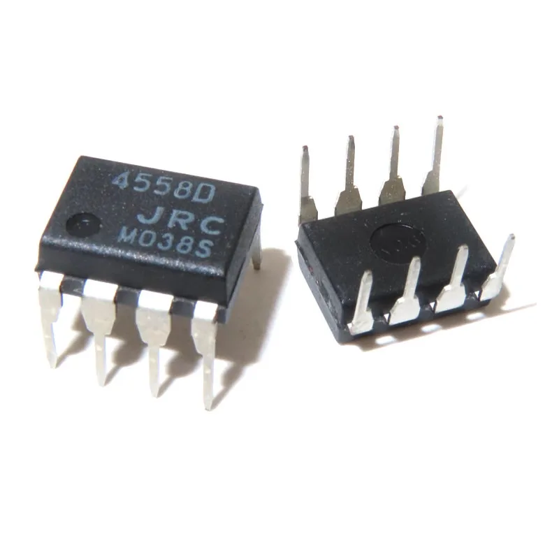 10/50/100PCS JRC4558D DIP-8 JRC4580D JRC5532DD JRC4558D  NJM5532DD DIP 4558 4580D 4558D 5532DD Dual Operational Amplifier Chip