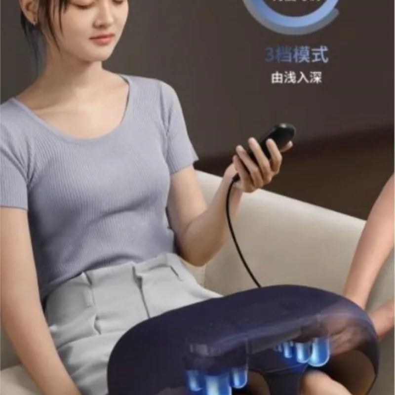 الكهربائية القدم مدلك الساق سوبر كبير الأنسجة العميقة شياتسو العجن الاسترخاء ساخنة الأسطوانة العجل تخفيف الإجهاد الرعاية آلة القدم أداة