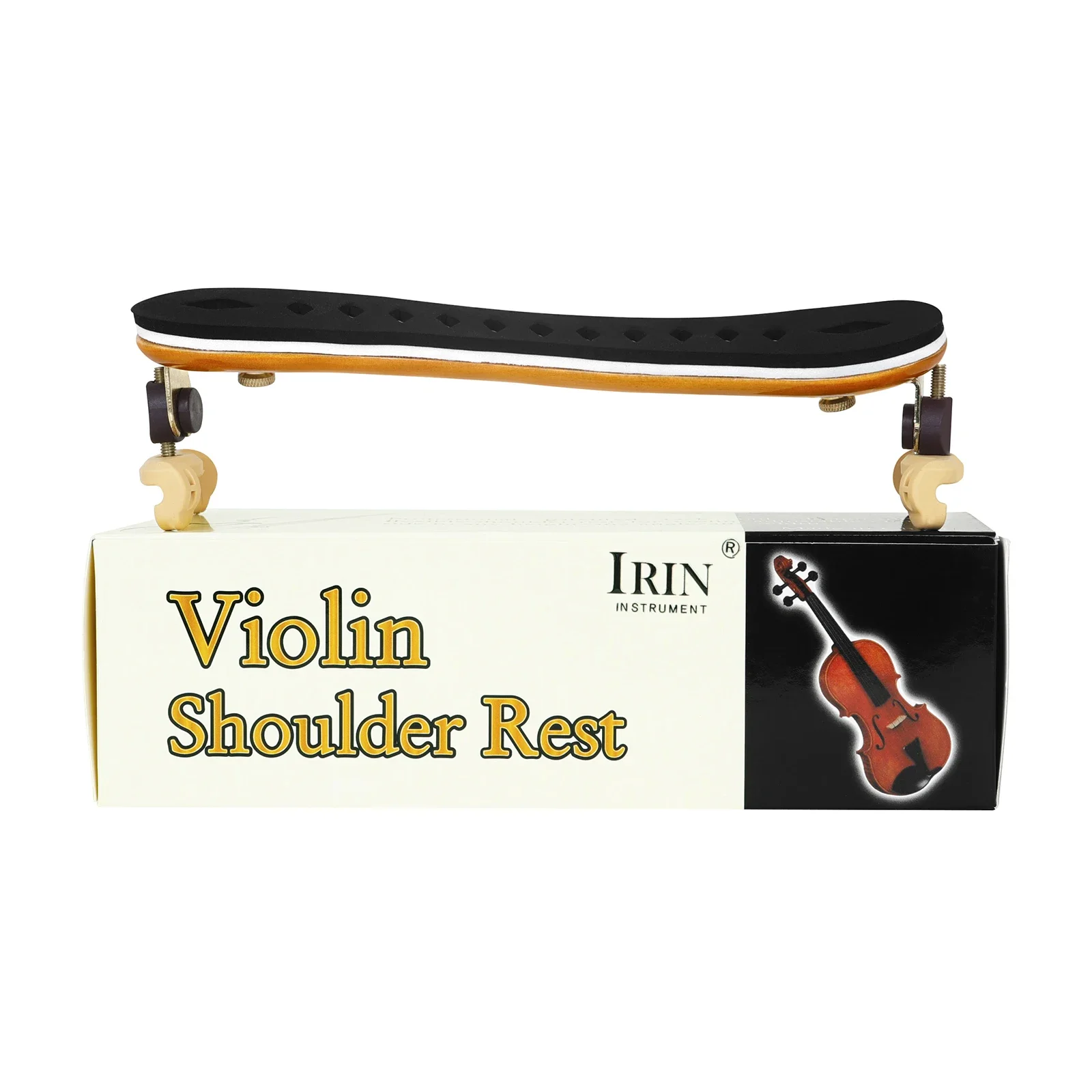 IRIN AY03 Violin Shoulder Rest Maple Material Adjustable Professional Violin Chinrest Beginners String Instrument Accessories