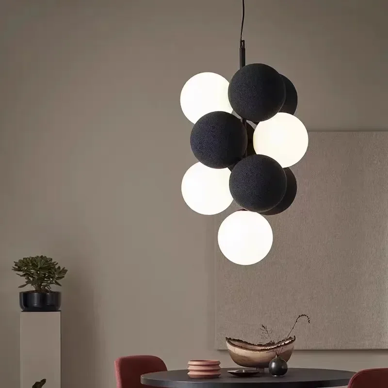 

Abstract Modern LED Bubble Horizontal Design Ceiling Chandelier Lighting,Lustre Luminaire Lampen Home Decor Living Room