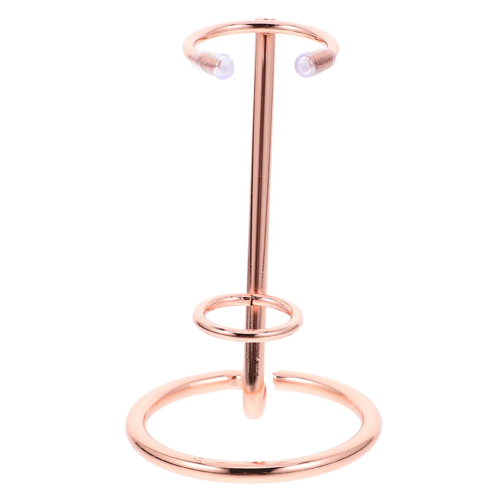 Hexagonal Cylindrical Pedestal Crystal Stand Display Crystal Ball Holder Mineral Stone Stand For Rock Collection Display
