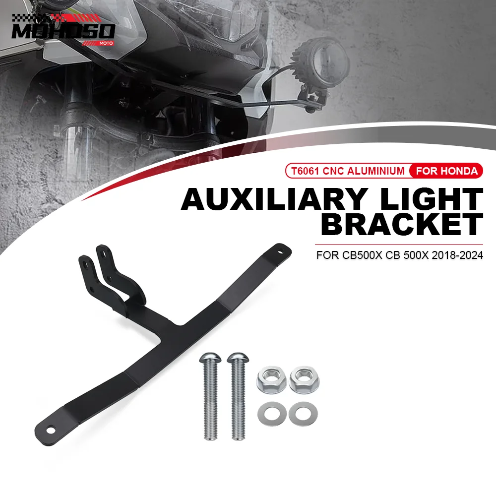 

Motorcycle LED Lights Bracket Auxiliary Lights Fog Lights Bracket For Honda CB500X CB 500X 2018 2019 2020 2021 2022 2023 2024