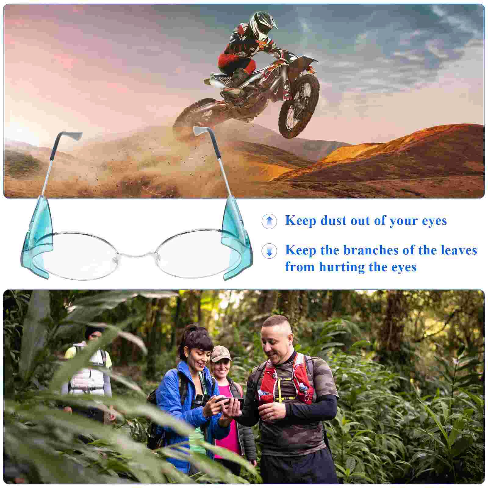 Защитная маска для очков, 2 пары