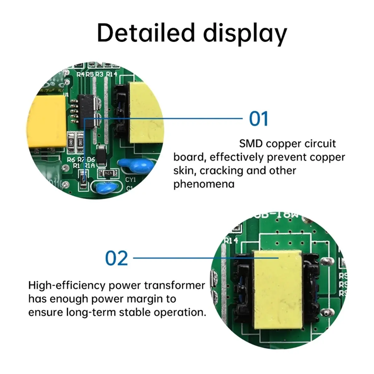 Alimentation électrique à tension constante fine pour LED AAAE DC 12V, 12W, adaptée à diverses lampes LED