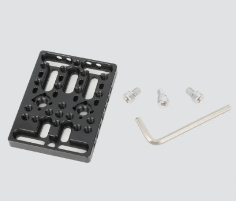 Suitable For Camera Multi-Hole Mount Cheese Plate,Aluminum Photography Expansion Board With Locating Holes,Not Original