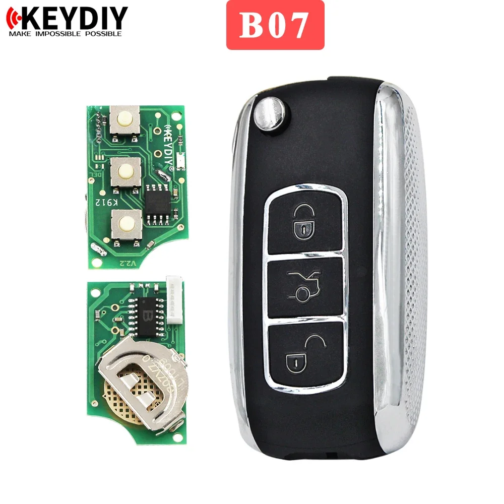 

Пульт KEYDIY B07 в стиле Bentley для ключей-пультов B-серии для Mini KD KD900 KD-X2 KD-MAX URG200