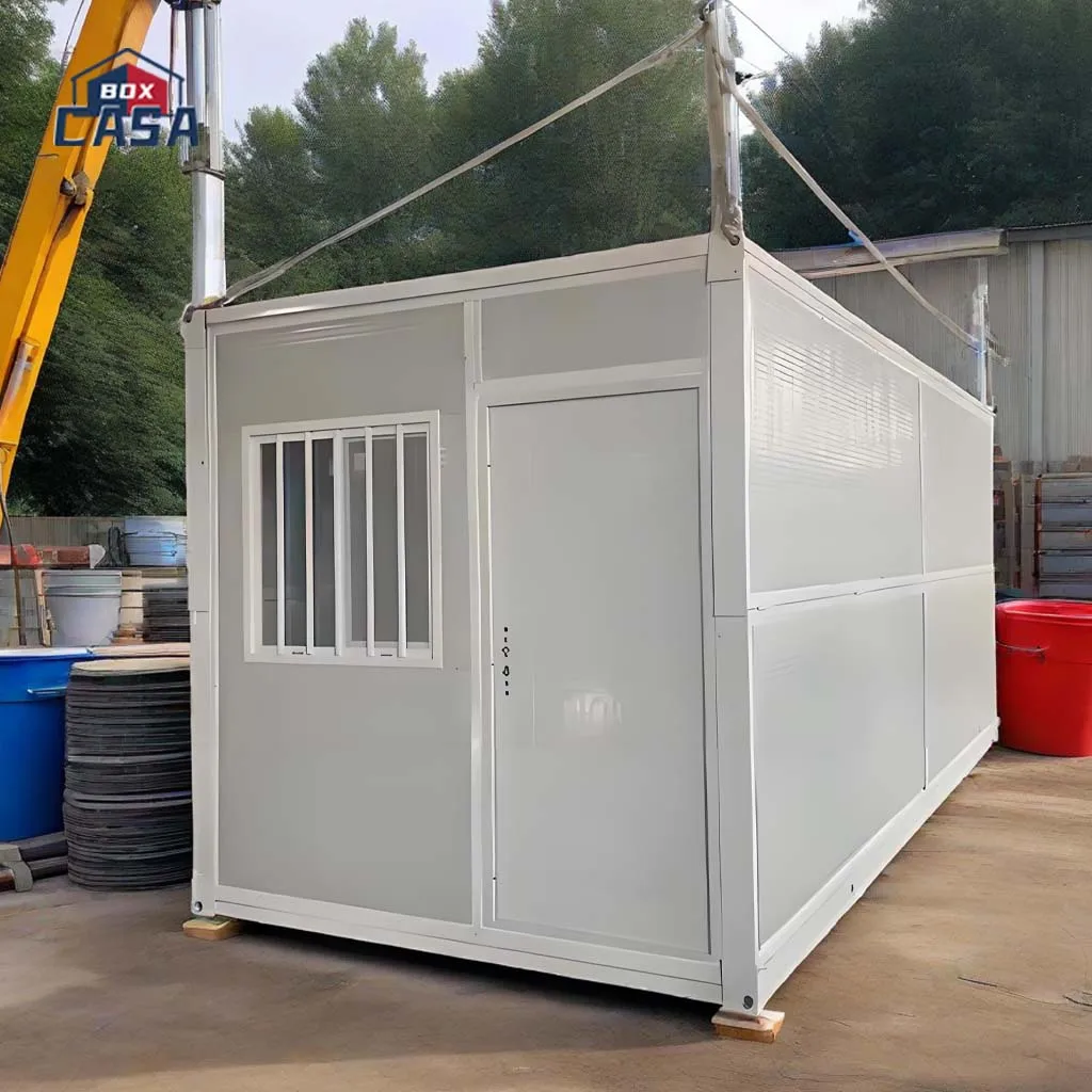 Wholesale Foldable 20-Foot Container House  Portable Steel Home for Construction/Emergency Use