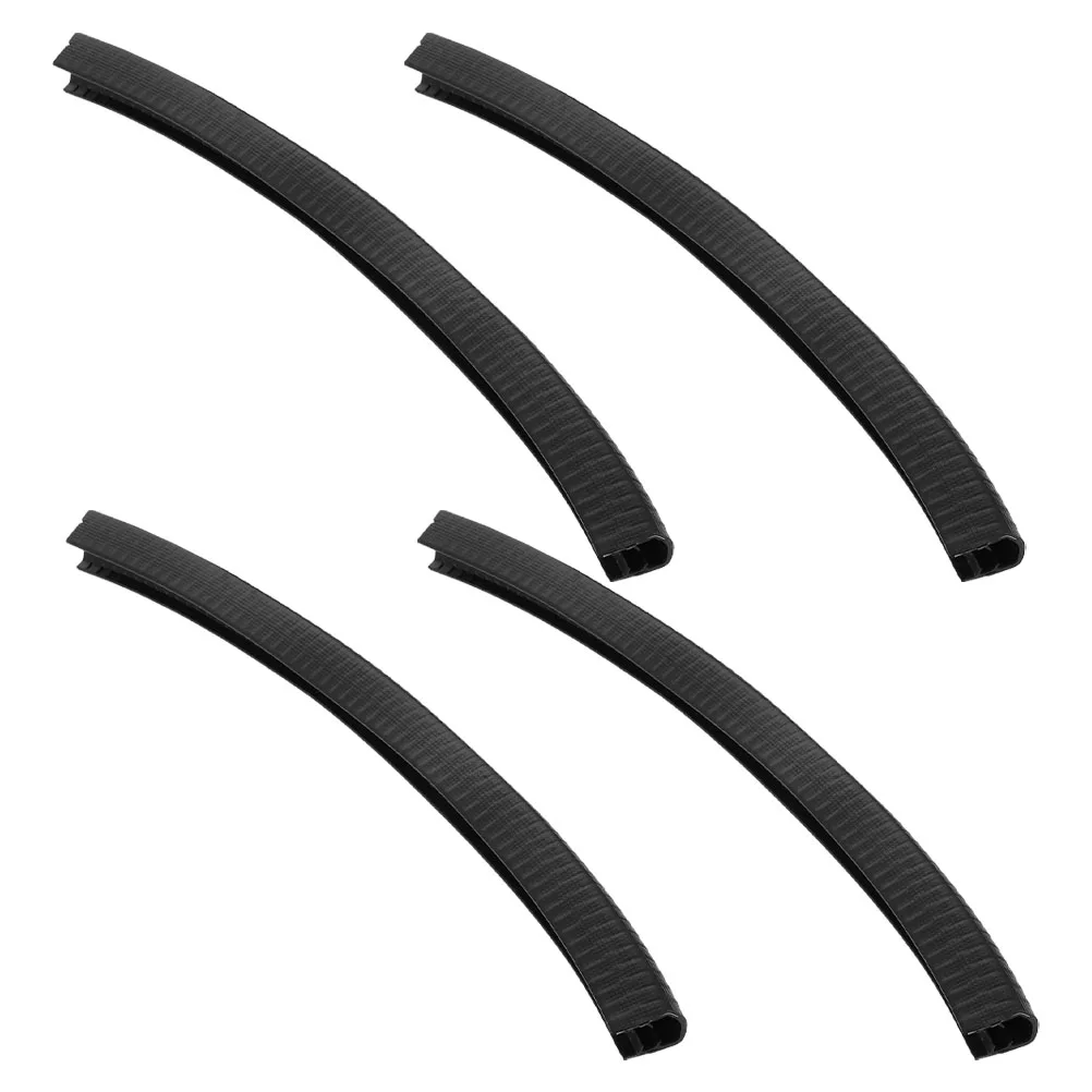 

4pcs Deck Guards Rubber Protectors Skateboard Deck Guard Protectors Edge Strips Anti Collision Safety Control