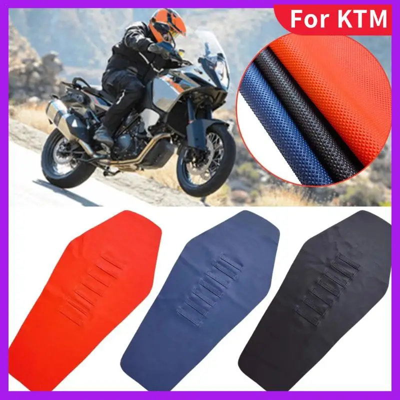 Motorcycle Seat Cover Non-slip Waterproof Gripper Soft Stretchy Cushion Set Protection For HONDA YAMAHA SUZUKI KAWASAKI KTM