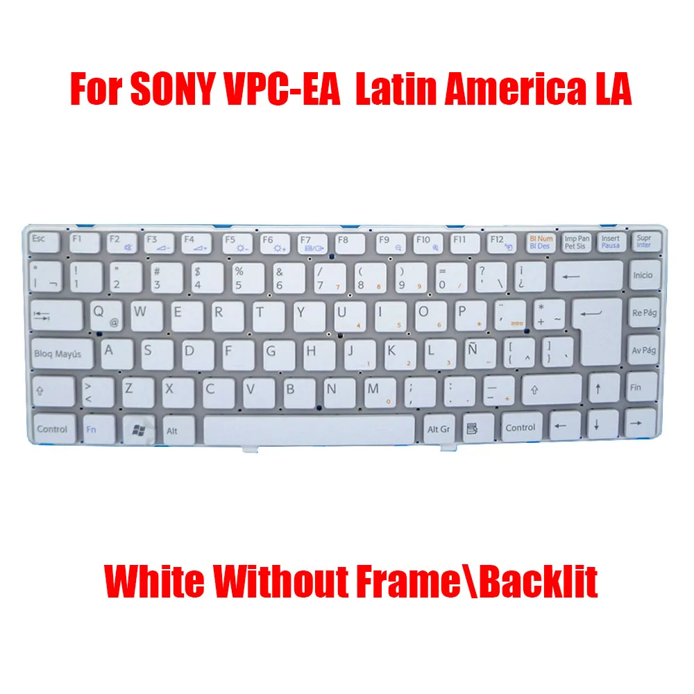 US RU Laptop Keyboard For SONY VPCEA VPC-EA 148792421 148792341 148792471 148792751 148792231 Latin Russia Swiss Canada New