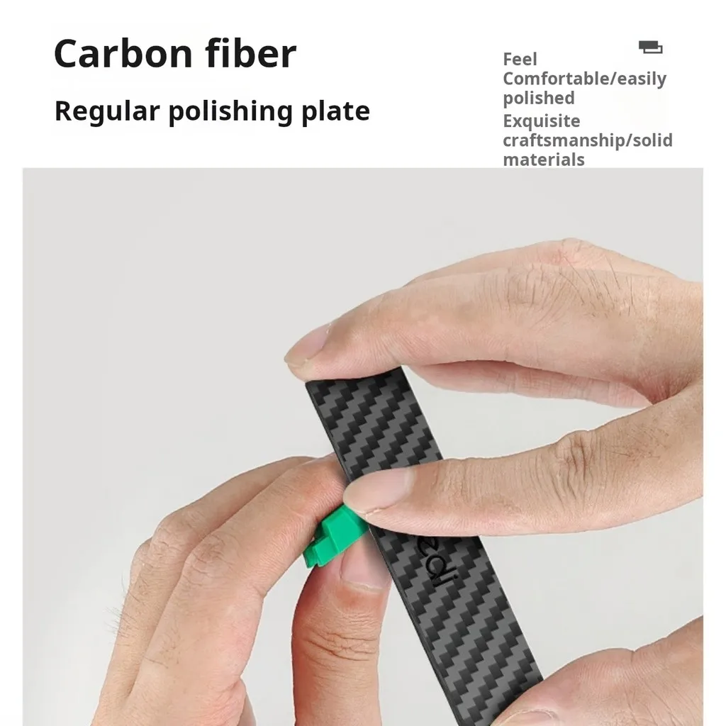 Stedi MS-D2-D20 Irregular Carbon Fiber Sanding Board Handheld Polisher Scale Model DIY Craft Hobby Sanding Tool
