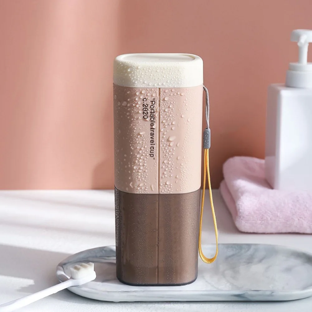 2 قطعة حالات فرشاة الأسنان المحمولة التصميم العملي سهلة مفتوحة إغلاق تخزين آمن السفر رحلة عمل الملحقات #5