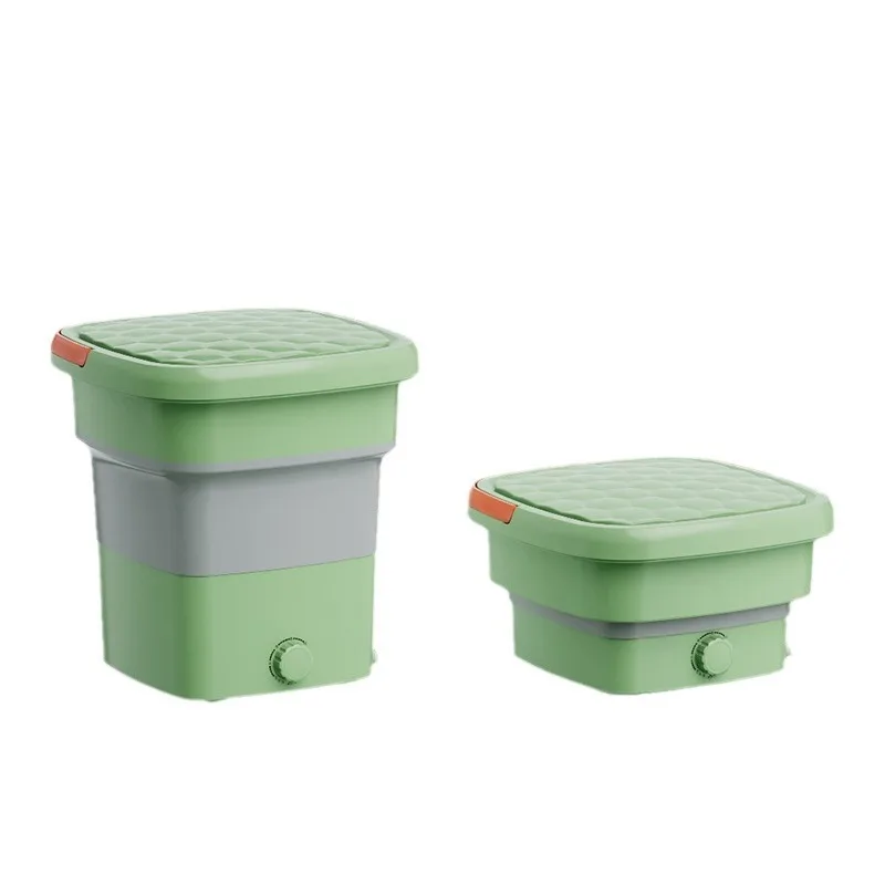 

Folding washing machine portable elution integrated large capacity small mini washing machine home