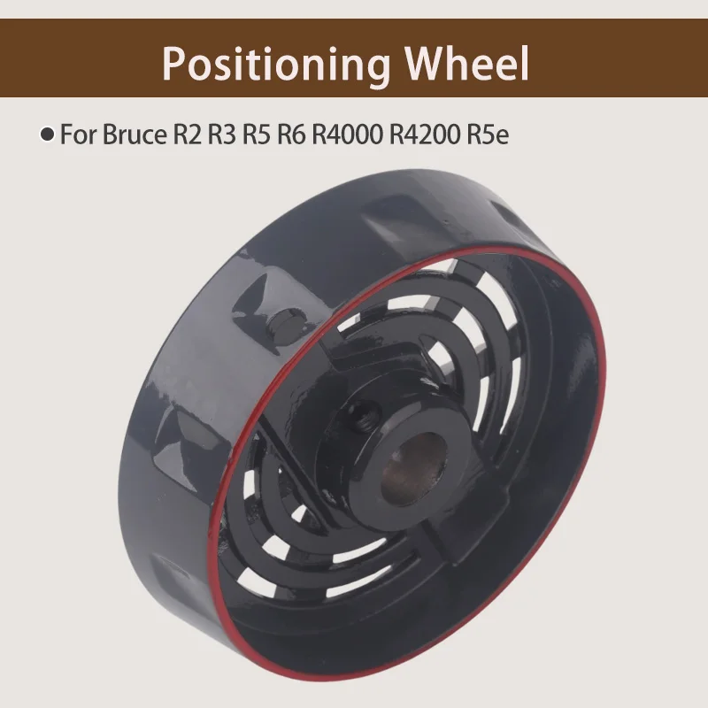 1PCS New Original Positioning Wheel Hand Plate Hand Wheel for Bruce R2 R3 R5 R6 R4000 R4200 R5e Computer Flat Lockstitch Sewing