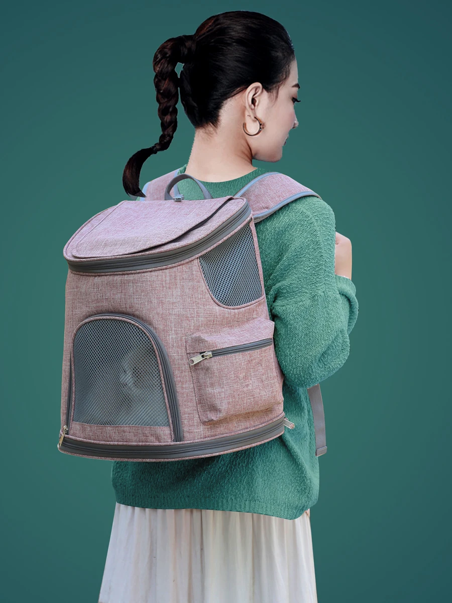 

Дышащая портативная сумка-переноска LDLC для собак с большой вместимостью, двойными плечевыми ремнями, складная, для путешествий, зоотовары