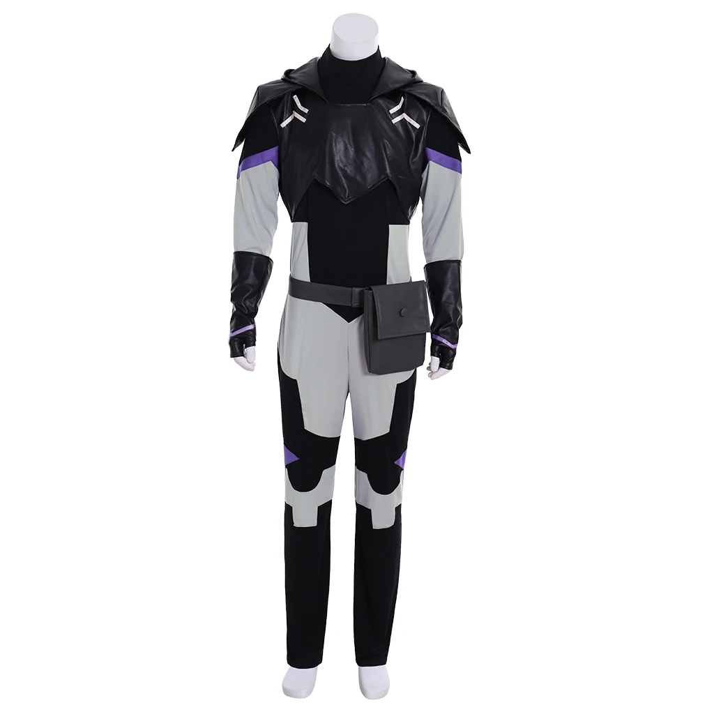 Voltron Keith Akira Kogane Costume Cosplay Tuta da uomo Uniforme da battaglia Vestito da festa di Halloween