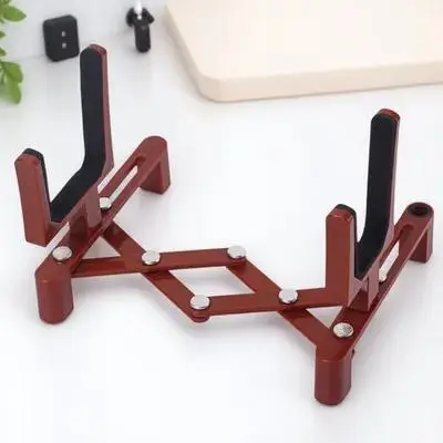 

Violin Folding Stand Support Professional Portable Foldable Display Musical Instrument Fiddle Floor Holder Rack Accessories (Dar
