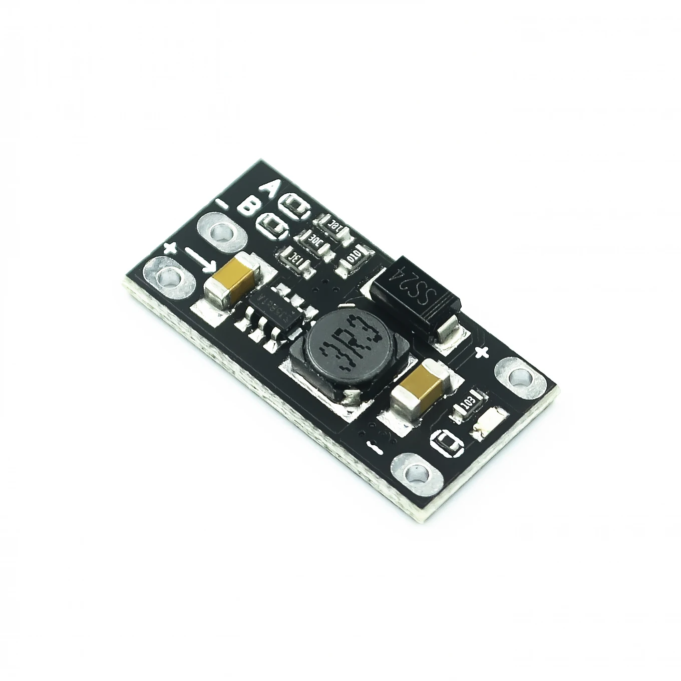 3.7V to 12V mini dc-dc boost module supports 5V, 8V, 9V, or 12V lithium battery boost output