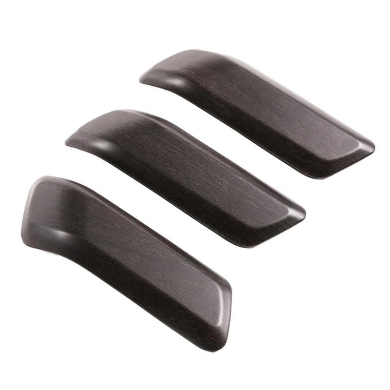 3Pcs Car Inner Door Handle Cover Trim Sticker for Land Rover Defender 110 2020-2023 Interior Pull High-Version Wood