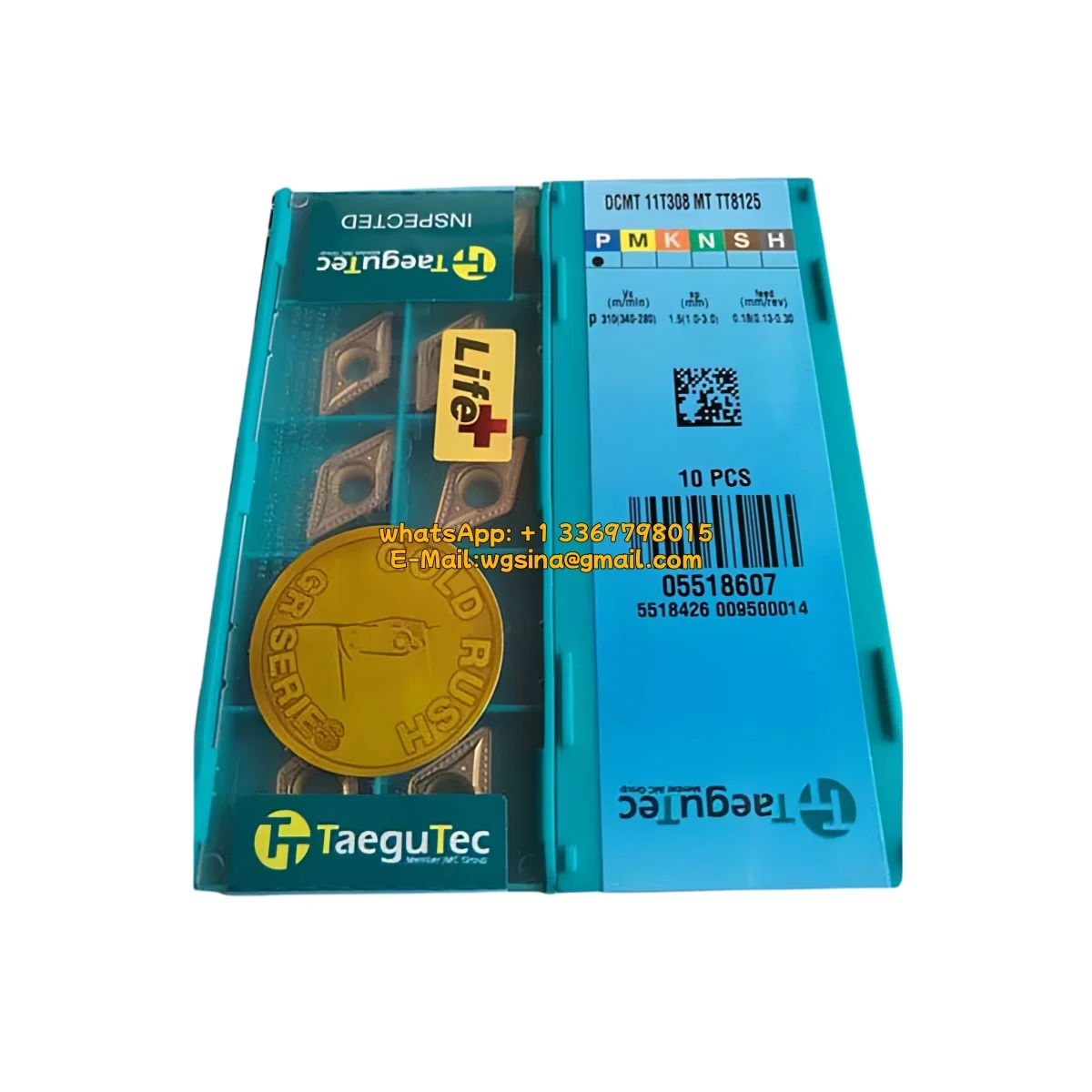 

10PCS 100% Original DCMT11T3 04 08 DNMG11T3 04 08 DNMG1506 08 KNUX1604 05 -FG FM MT FC MC R11 TT8125B Turning Insert