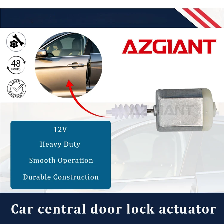 Motor actuador de cerradura de puerta de coche AZGIANT, motor de cierre centralizado para Ford Explorer 4 Sport Trac Freestar 12V Heavy Duty