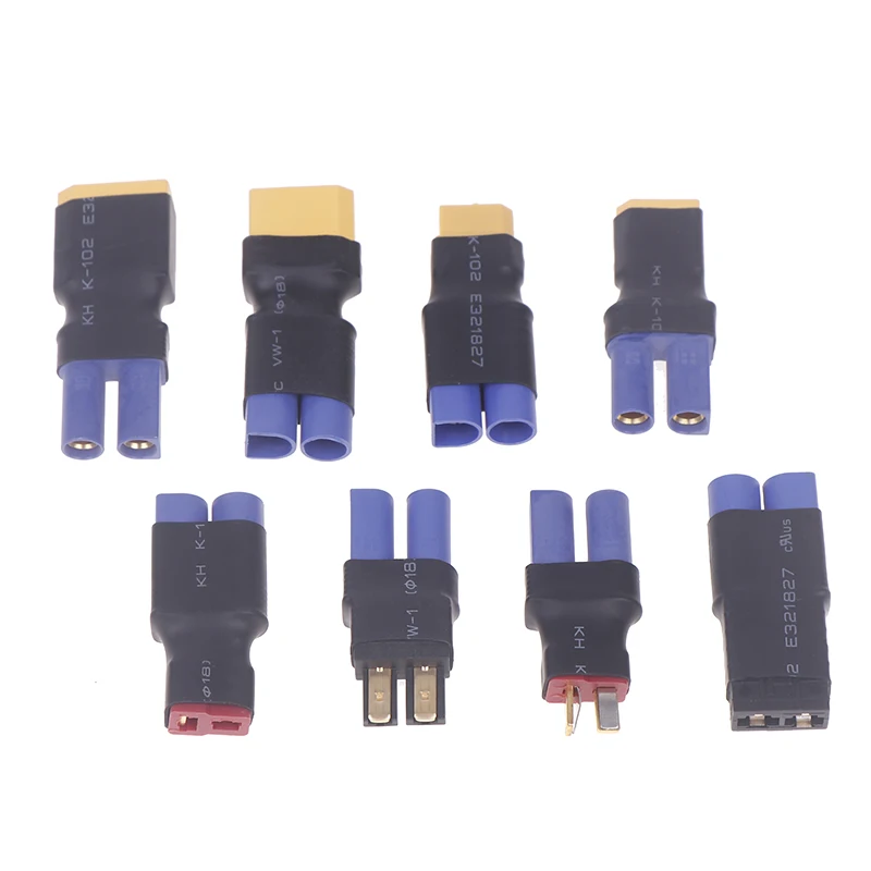 Adaptateur EC5 à XT60 XT90 T TRX Deans, connecteurs mâles et femelles, fiche banane pour contrôle de batterie RC Lipo, pièces de bricolage