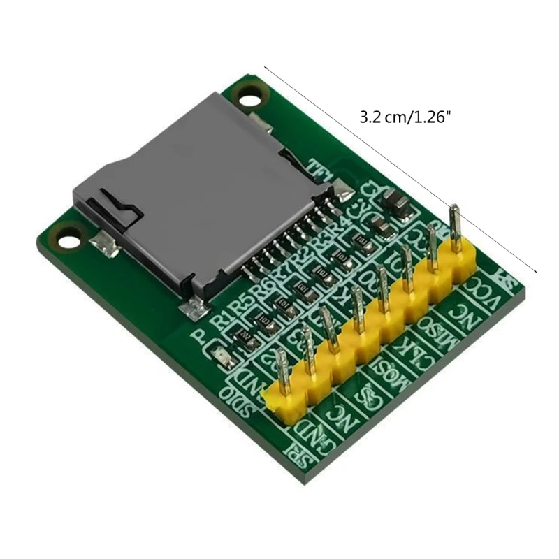 Módulo Lector Adaptador Tarjeta Memoria Módulo Controlador Interfaces SDIO con Conversión Nivel Chip 3.5V/5V