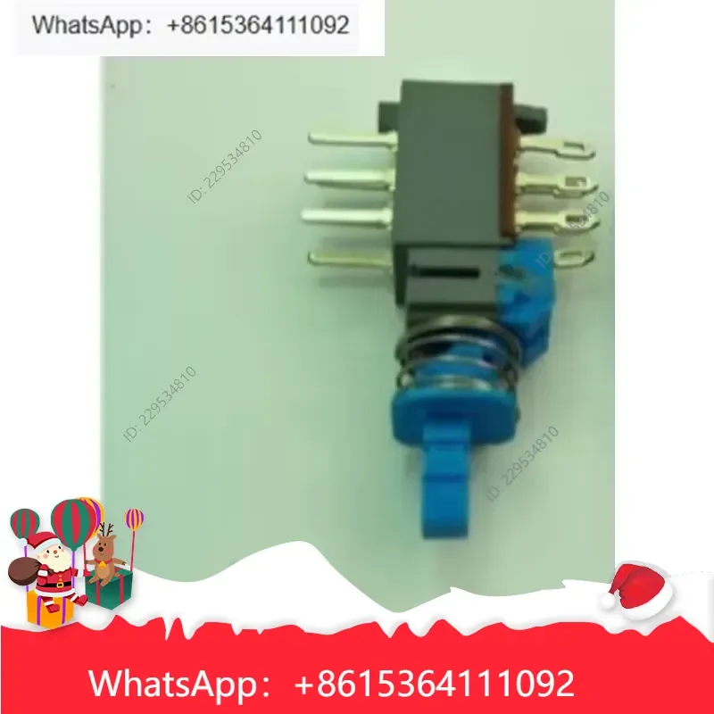 Widely Applied， for 2X3 Key Switch Self-Locking Through Switch with Blue Handle Cost effective，1pc