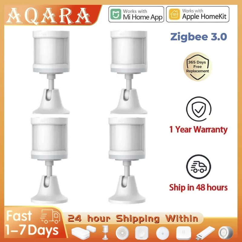 

Original Aqara Motion Sensor Smart Home Human Body Sensor ZigBee 3.0 Movement Wireless Connection For Xiaomi Mi home Homekit APP