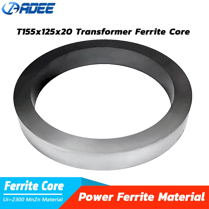 T154x125x20 Large size Mn-Zn Ferrite Magnetic Ring Ferrite Core For Transformer Inverters