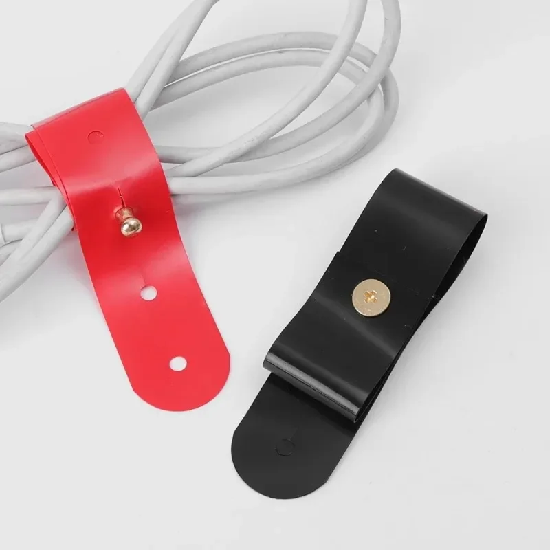 PVC Cable Organizer Earphone Clip Charger Cord Earphone Line Mouse Management Waterproof Wire Manager Holder Data Line Straps
