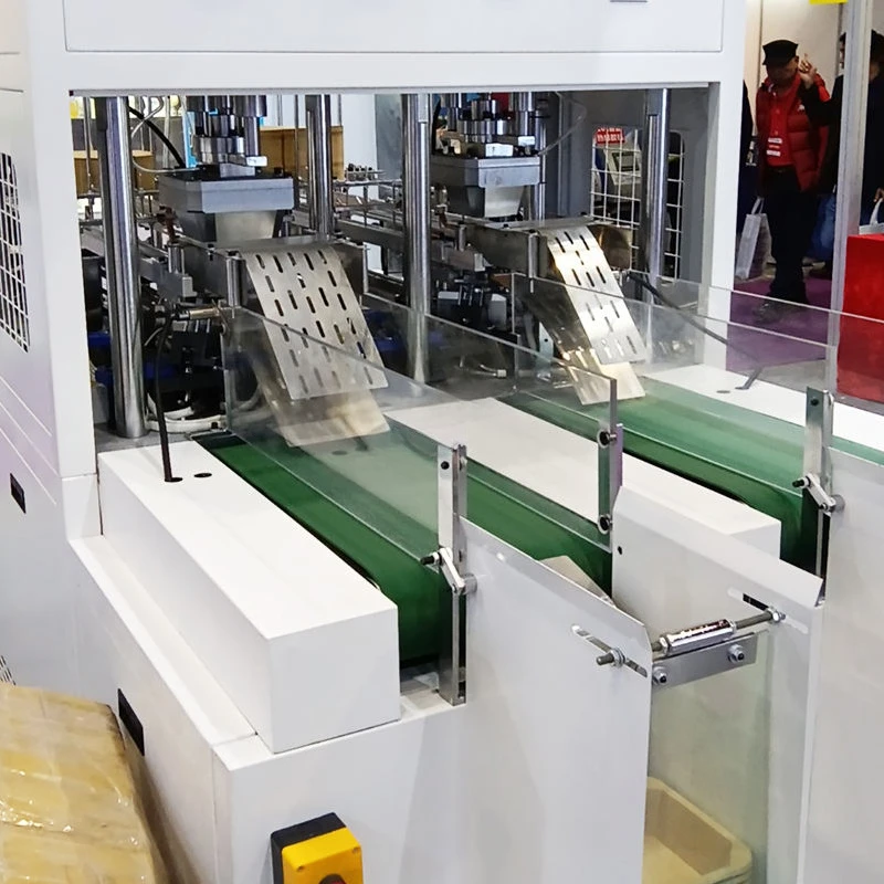 Custom China High Quality Cheap Automatic Paper Bowl Making Machine Ultrasonic Complete Disposable Paper Plate Making Machine
