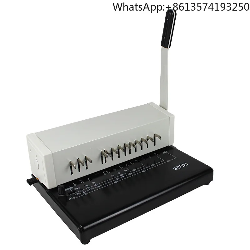 Loose-leaf Puncher 6 Holes 9 Holes 4 Holes A4 Loose-leaf Folder B5 Loose-leaf Book A5 Iron Clip Binding Machine File Punching