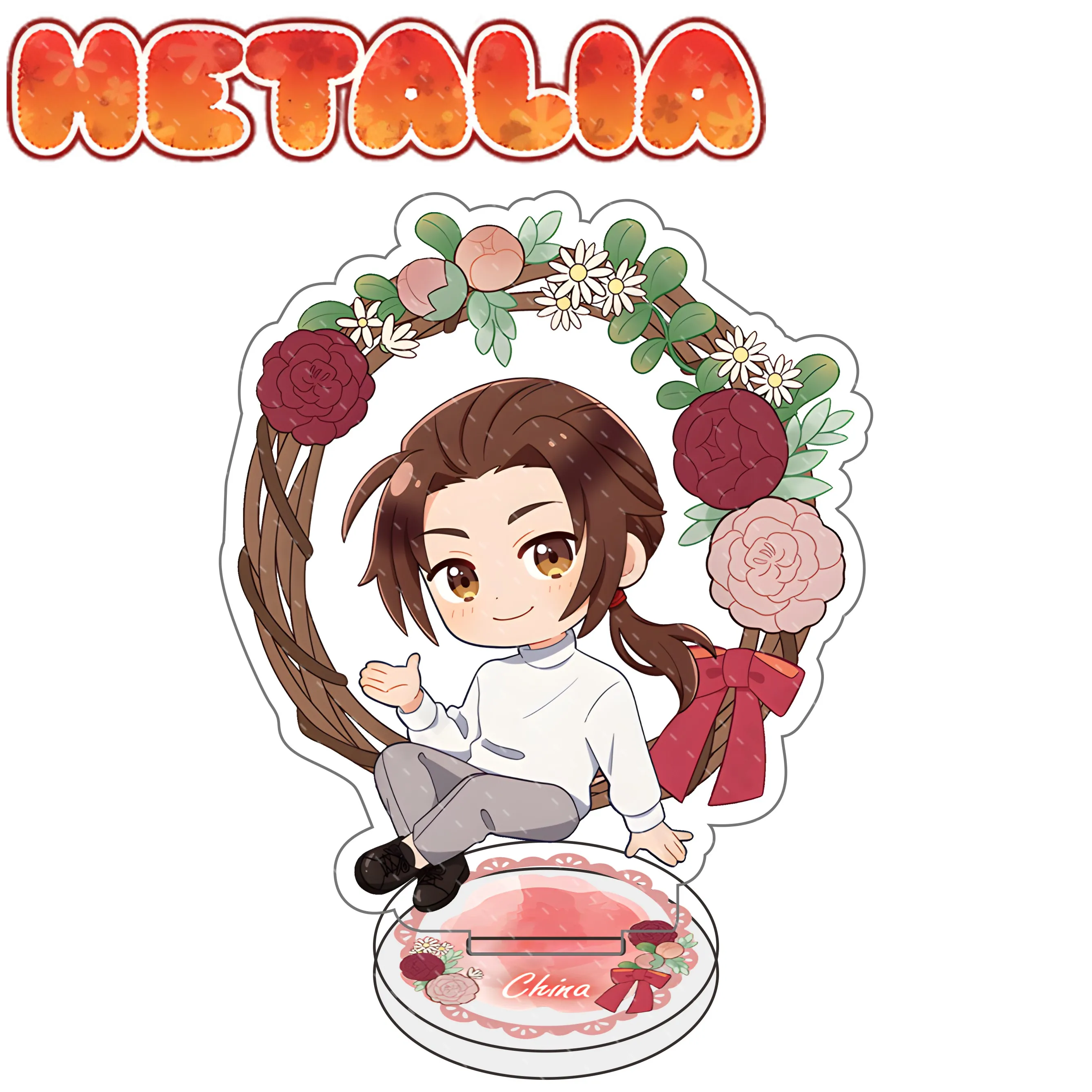 Hetalia: نجوم العالم أنيمي 10 سنتيمتر الاكريليك لطيف شخصية ألفريد فيليسيانو لودفيغ كيكو آرثر إيفان فرانسيس ياو الدائمة نموذج هدية #4