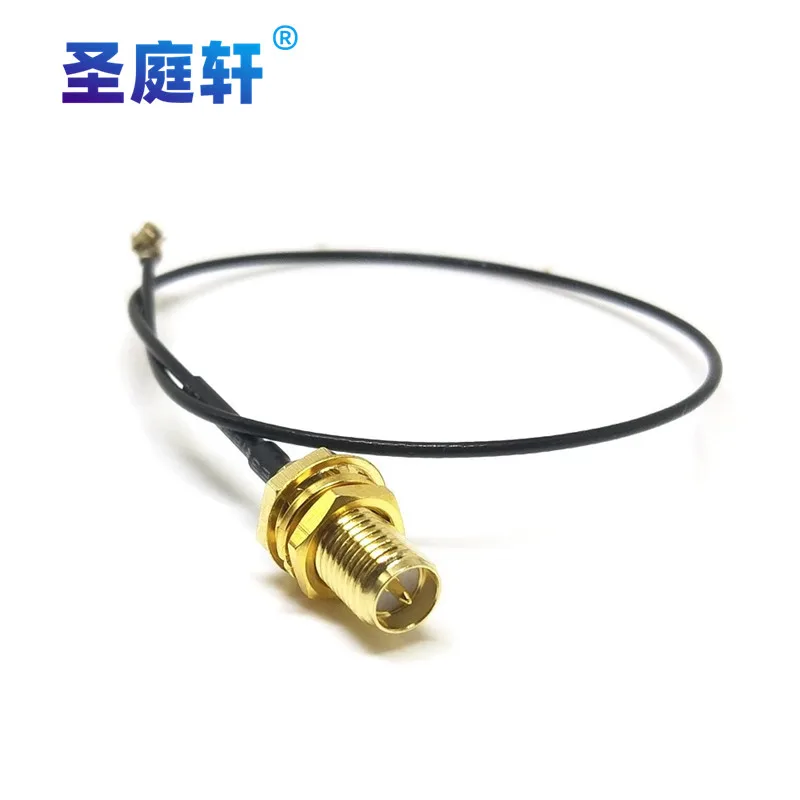 5PCS IPX to SMA Connector Cable SMA Male to uFL/u.FL/IPX to SMA Female RF1.13 RF Coaxial WIFI Antenna Pigtail Extension Cable