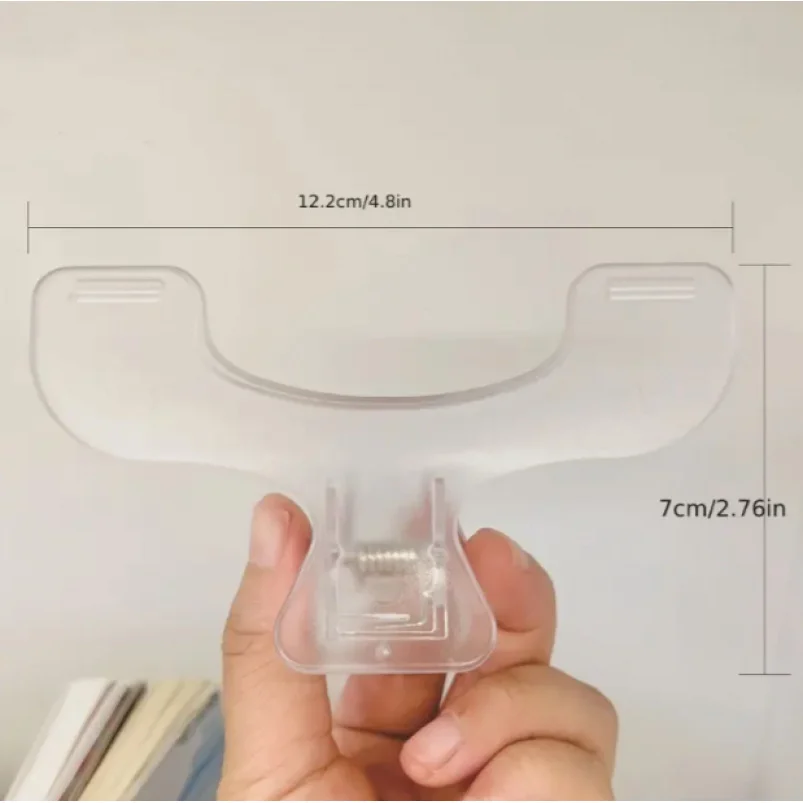 1 unidade de Clipe Grande e Resistente para Livros, Clipe Prático para Notas, Suporte de Página para Estudantes que Evita Virar Páginas, Ferramenta Útil para Estudo