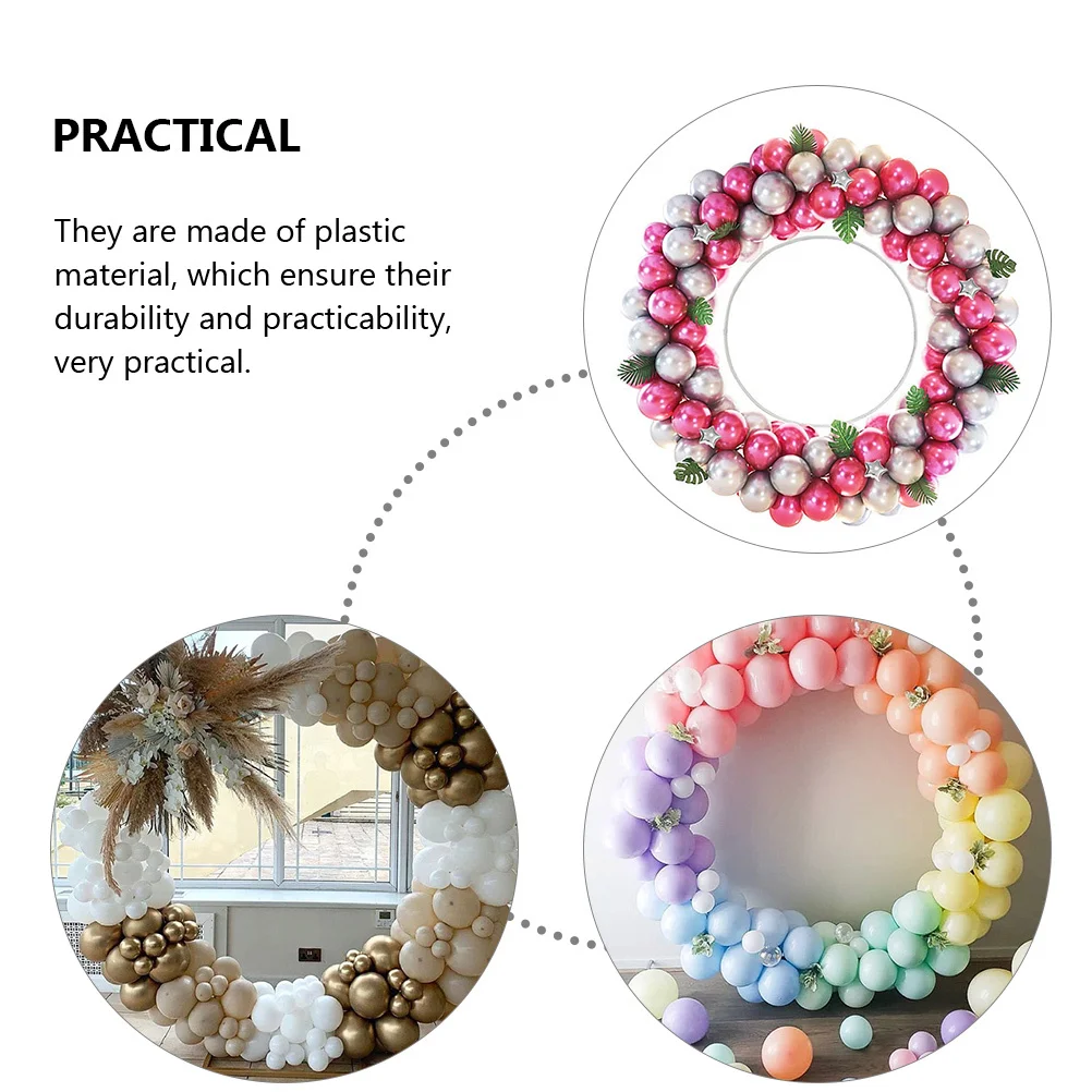 

1 Set Round Arch Frame Circle Balloon Kit For Party Wedding Decoration Balloon Arch Stand Circle Backdrop Tool