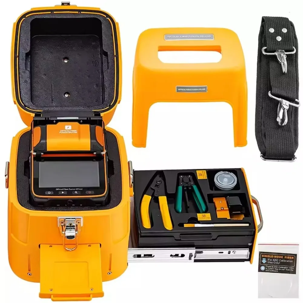 

Оригинальный сигнал, потенциальный сварочный аппарат для термического сращивания, шестимоторная установка для выравнивания сердцевины, многоязычная машина для оптоволокна