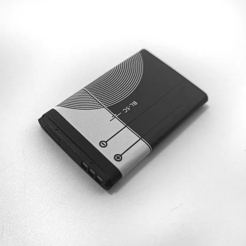 BL5C BL-5C for Radio Nokia 1100 1110 1200 1208 1280 2600 2700 3100 3110 5130 6230 1600 3.7V Lithium Polymer Phone Battery