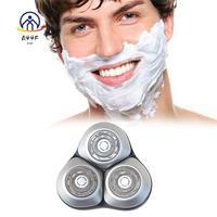 A44F-2X For Xiaomi Mijia S101 Electric Shavers Replace Blade Beard Trimmer Razor Hair Shaving Replacement Head-Gray+Silver