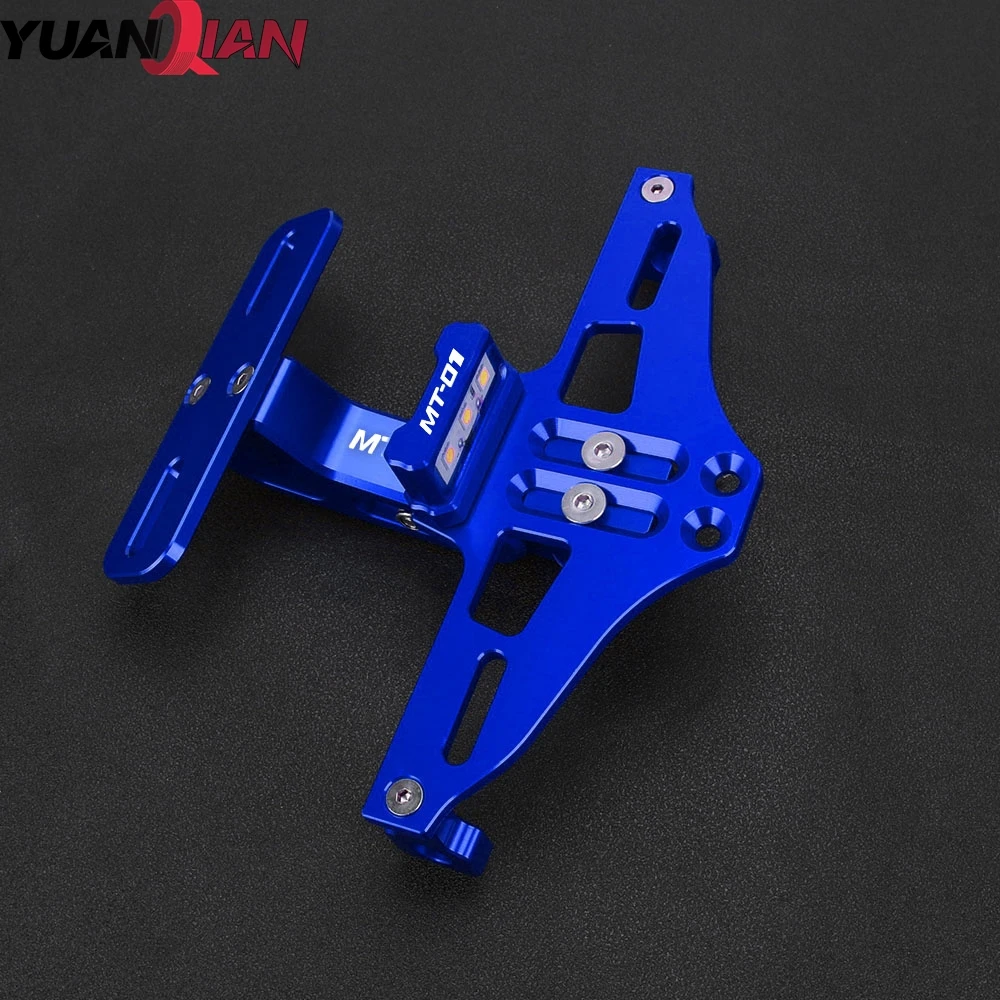 For Yamaha MT01 MT 01 MT-01 2004 2005- 2023 2022 2021 2020 Motorcycle Rear License Plate Number Holder and Turn Signal Lights