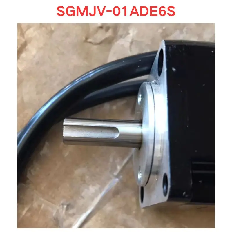 Used OEM disassembled parts SGMJV-01ADE6S servo motor Functional test OK