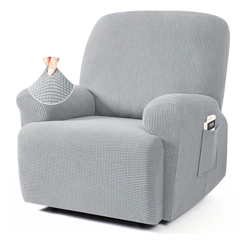 1seater Recliner Sofa Cover For Living Room Relax Armchair Slipcover Stretch Lazy Elastic Jacquard Couch Chair Cover