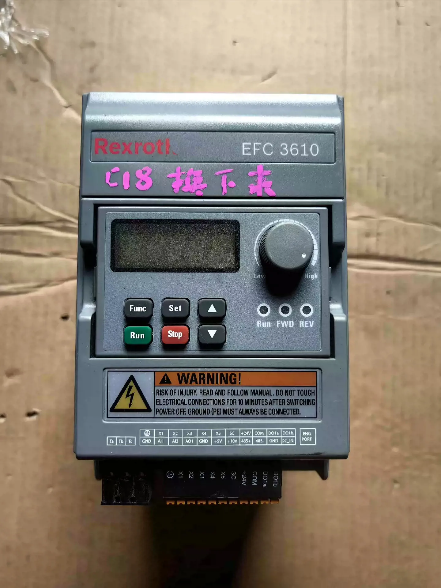EFC3610-0K40-3P4-MDA-7P-NNNNN-NNNN Convertitore 0,4KW per Rexroth